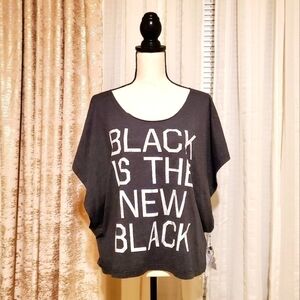 Rebel Yell | Black Is The New Black Tee